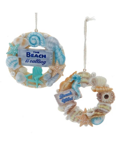 Shell Wreath Ornament