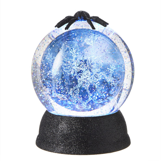 Halloween Skeleton Water Globe