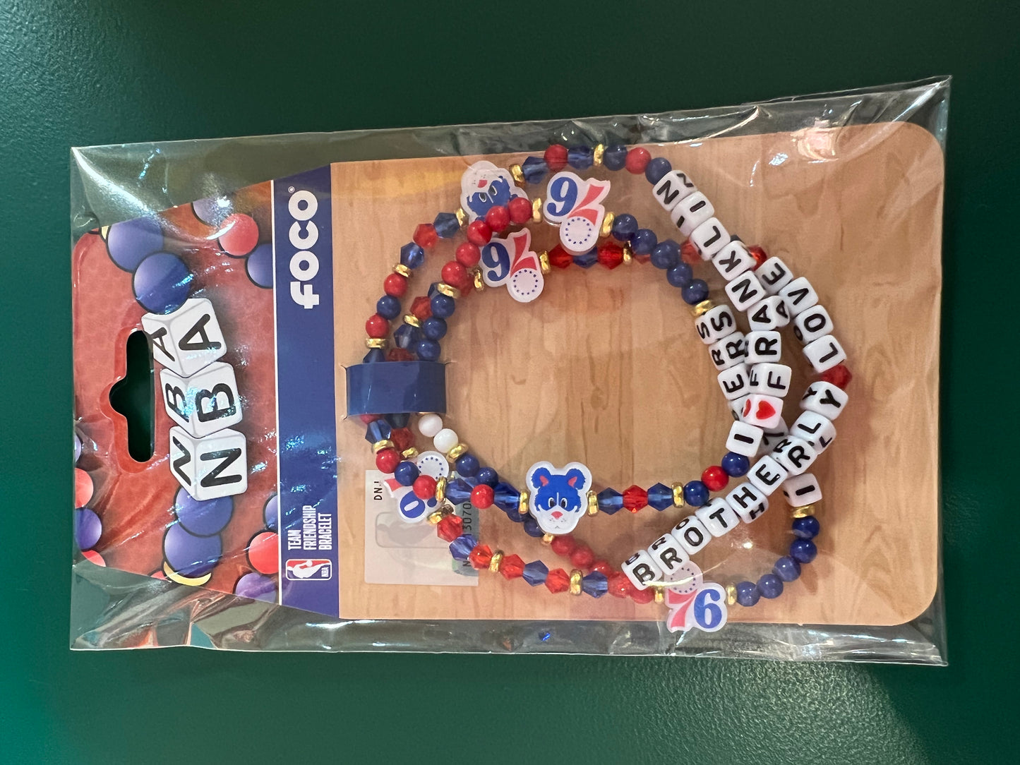 PHILA 76ERS TEAM BRACELETS