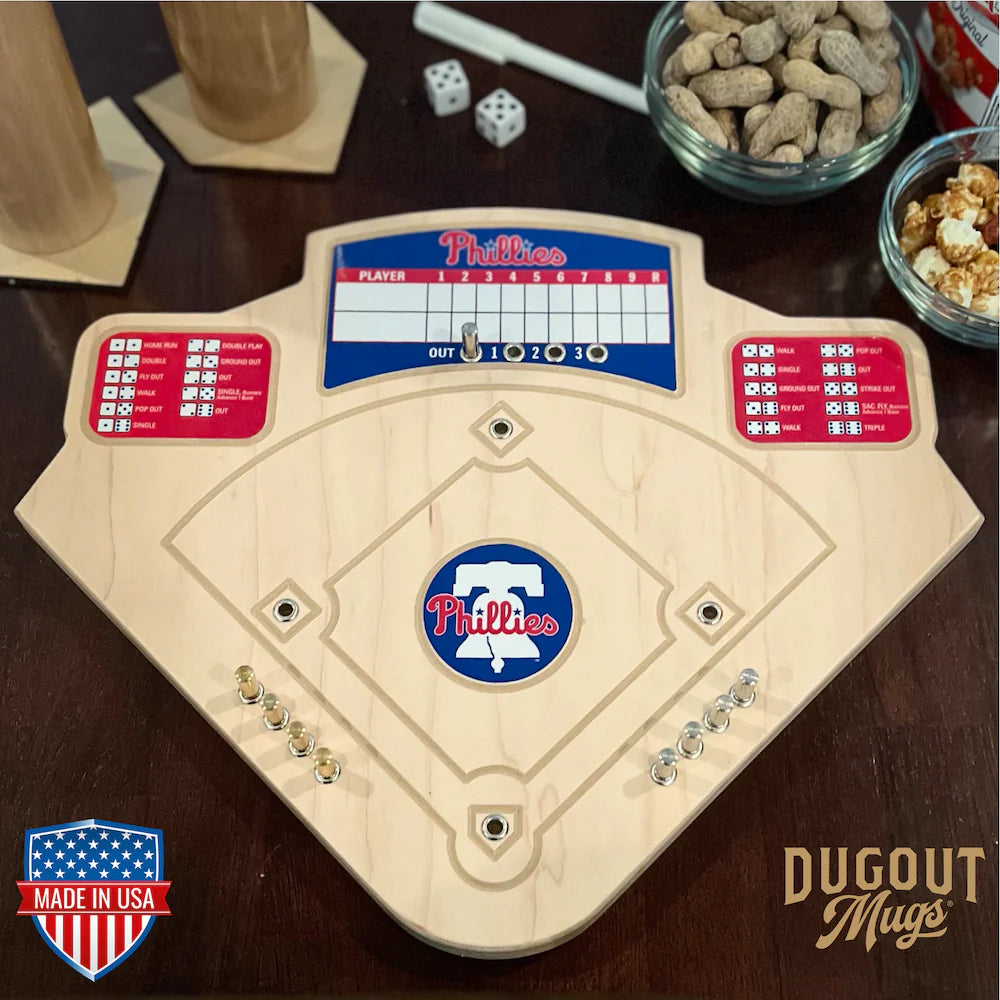 Phillies Board Game with Dice