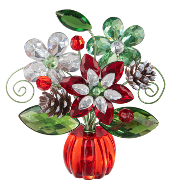 Holiday Posy Pot