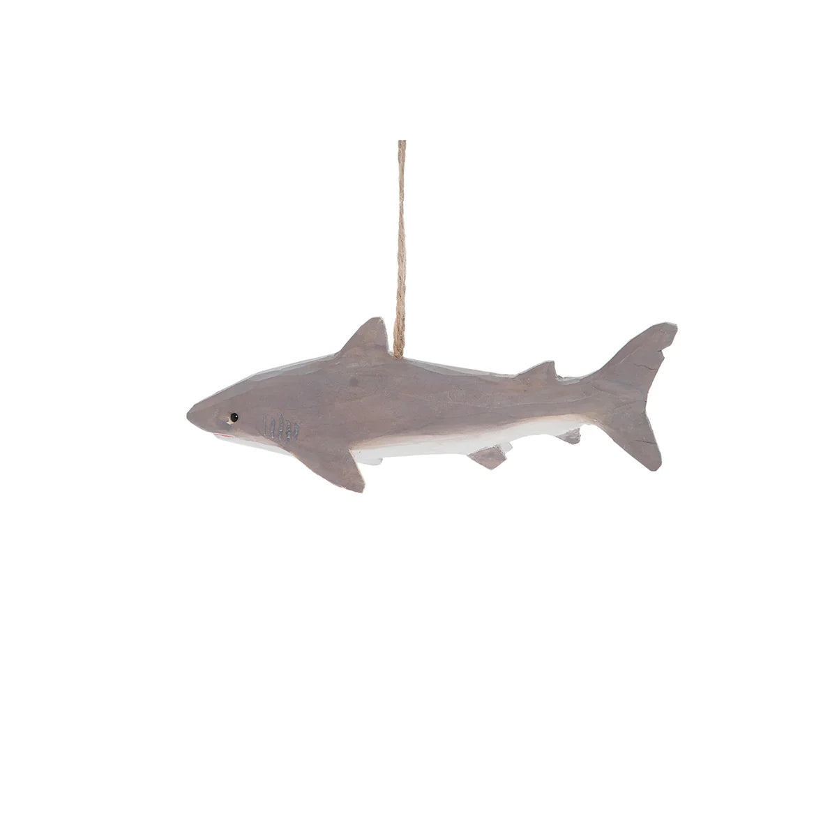 Wood Shark Ornament