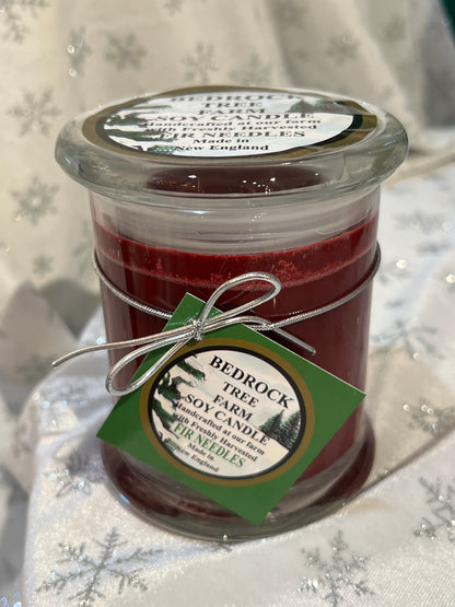 Burgundy Fir 12oz Jar Candle