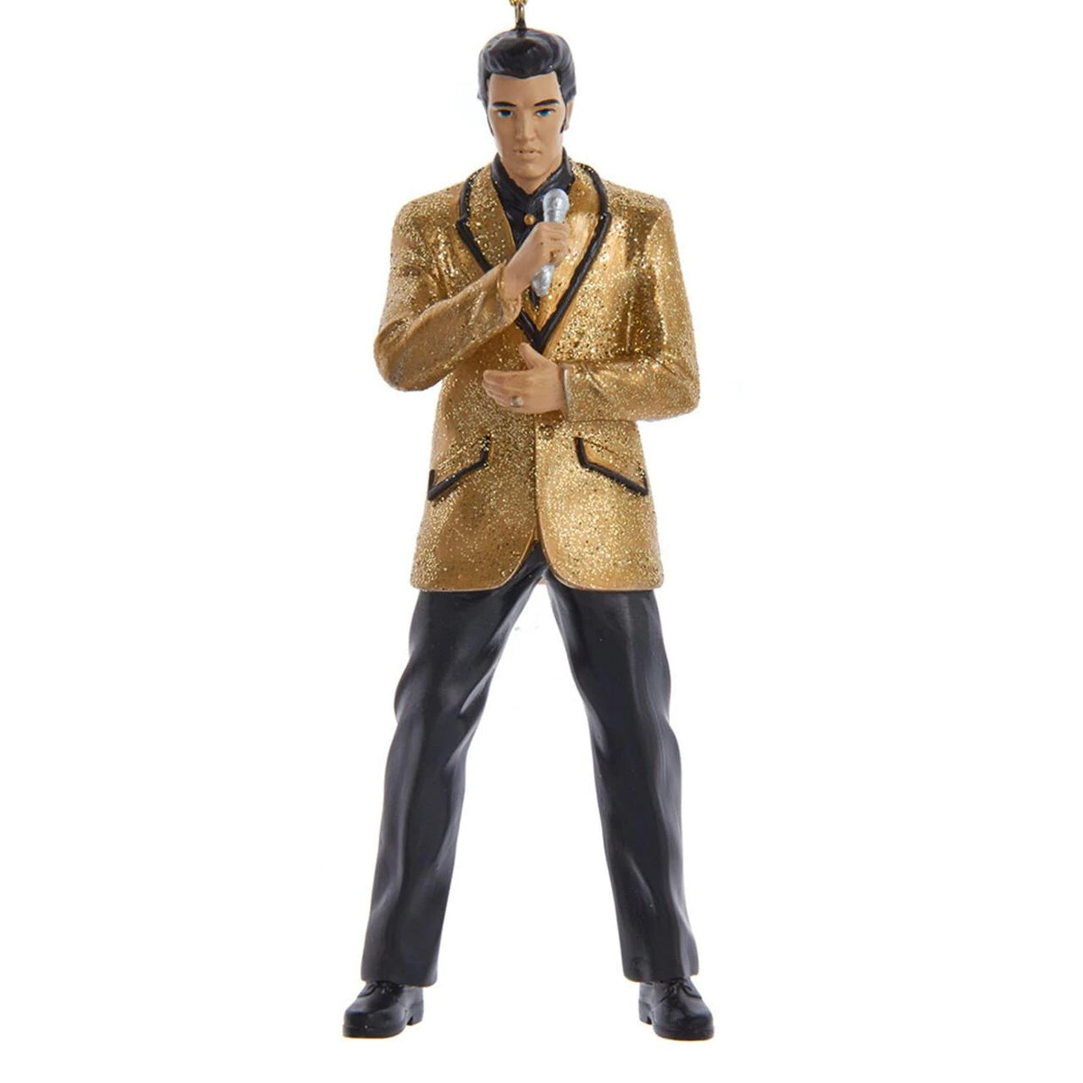 Elvis in Gold Jacket Ornament