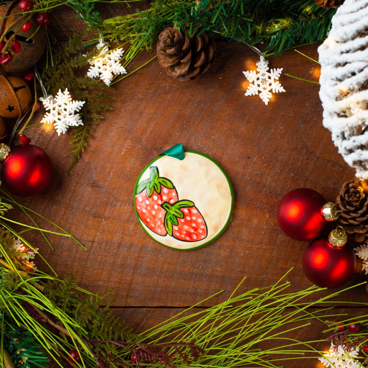 Strawberry Fruit Ornament