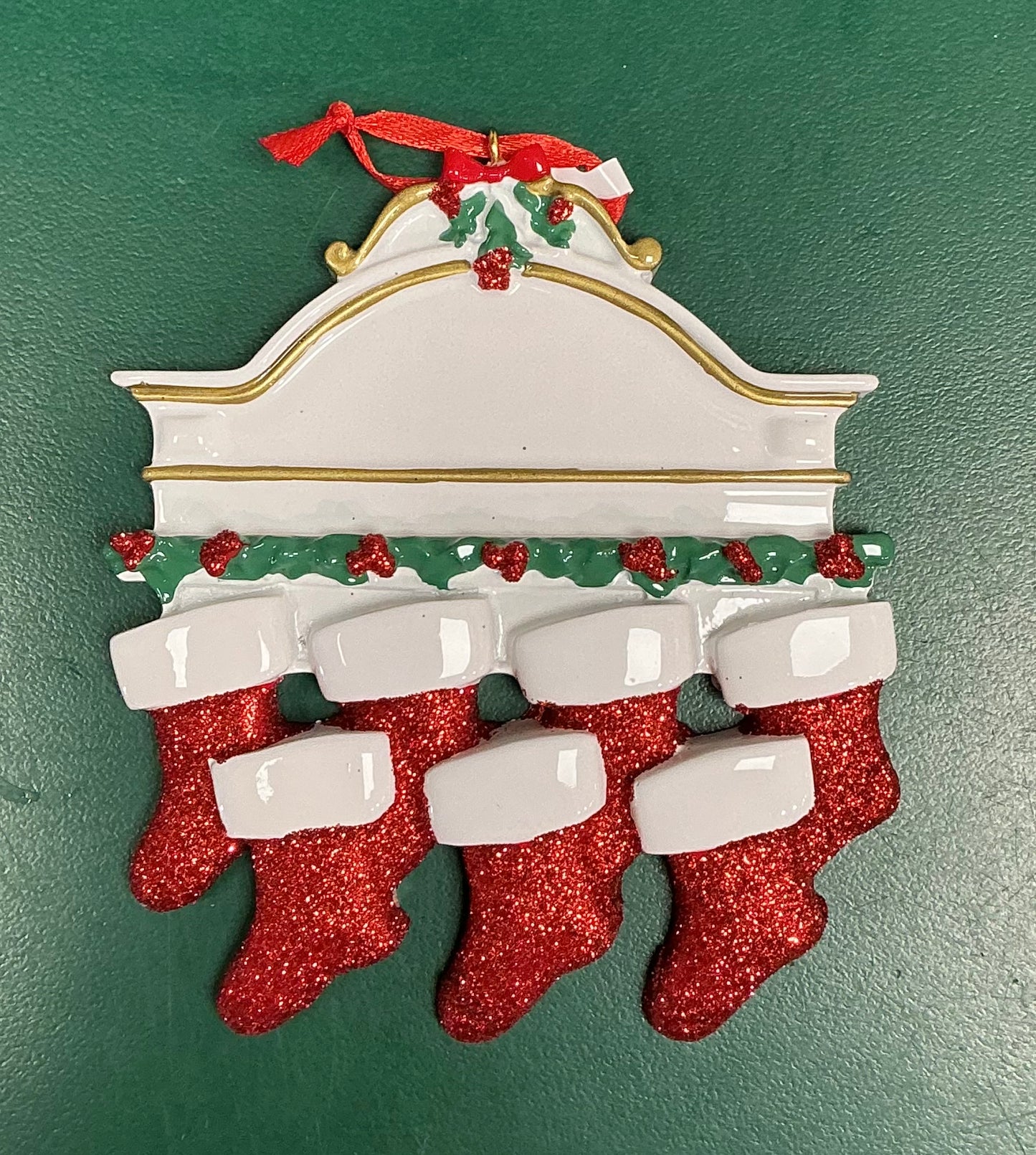 Stockings on the Mantle (family of 7)