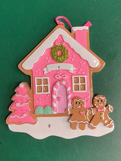 Pink Gingerbread House