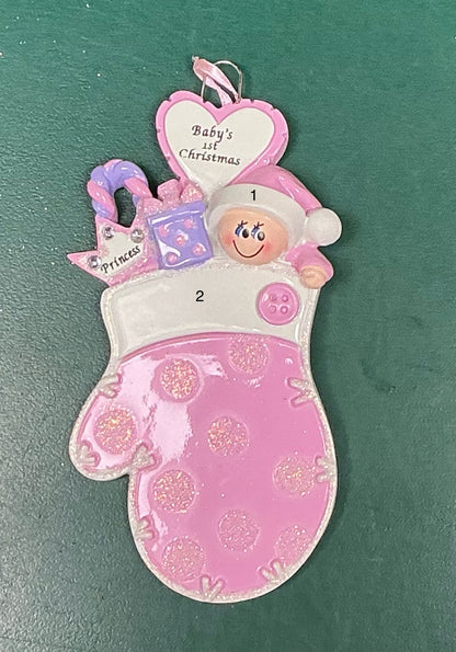 Baby Mitten - Pink