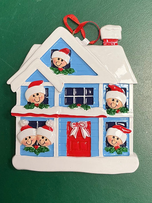 Window Charm Family - Six