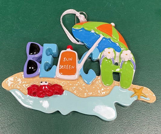 Beach - Vacation Ornament