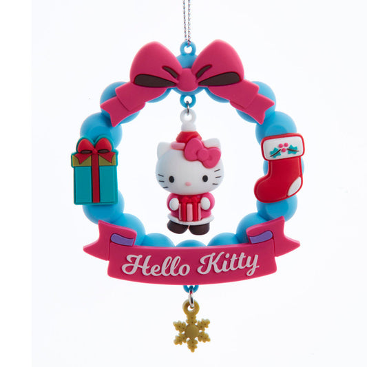 Hello Kitty Wreath Ornament