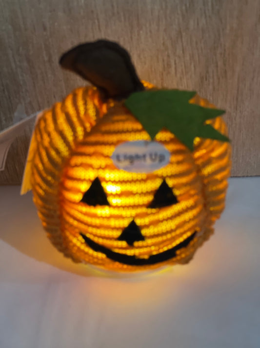 Mini Lit Jack-O-Lantern