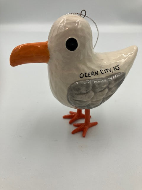 Ceramic Seagull Ornament