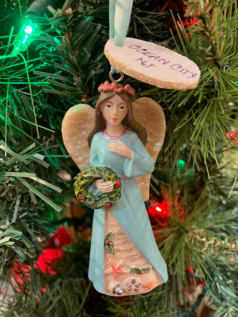 Coastal Angel OC Ornament