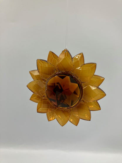 Sunrise Sunflower Acrylic Ornament