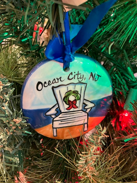 OCNJ Adirondack Chair Ornament