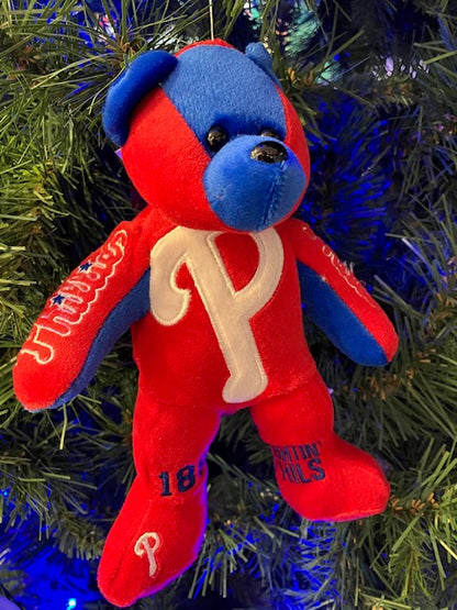 Phillies Small Plush Bear