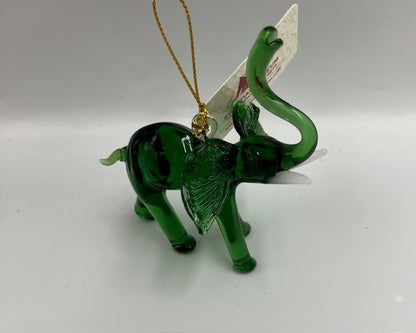 Elephant Mini Egyptian Glass Ornament