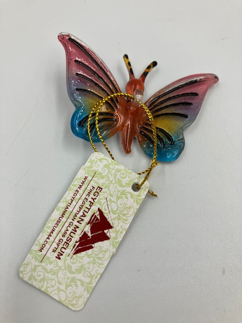 Butterfly Egyptian Glass Ornament