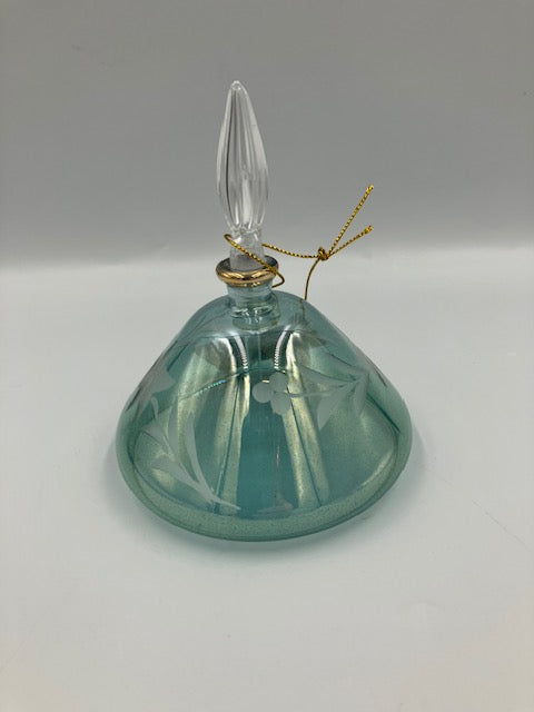 Triangle Perfume Bottle Egyptian Glass