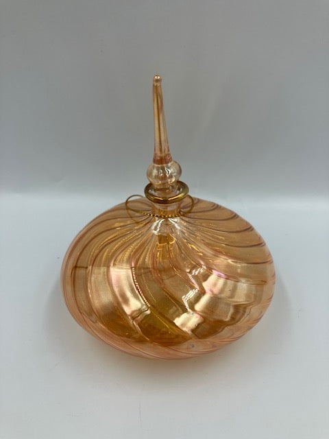 Swirl Perfume Bottle Egyptian Glass