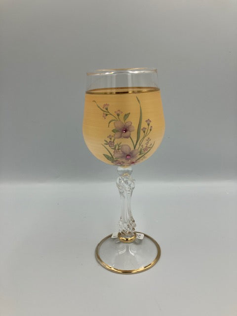 Egyptian Glass Wine Glass