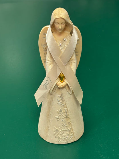 Angel w/ Heart Figurine