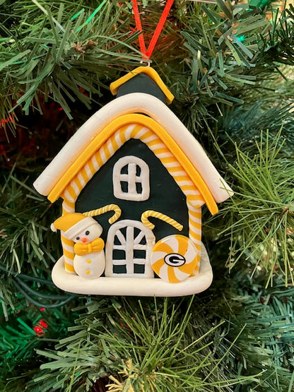 Packers Gingerbread House Ornament