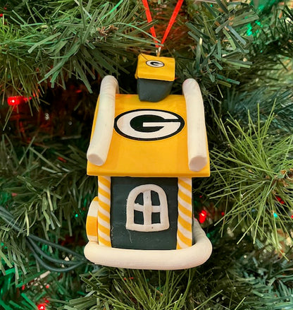 Packers Gingerbread House Ornament