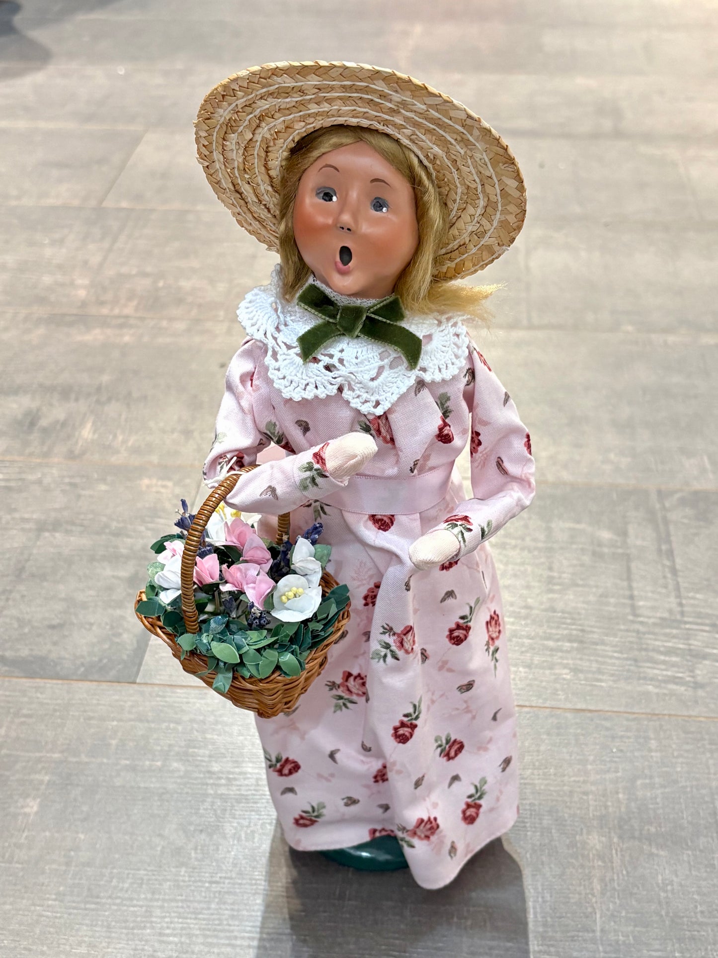 Woman With Flowers