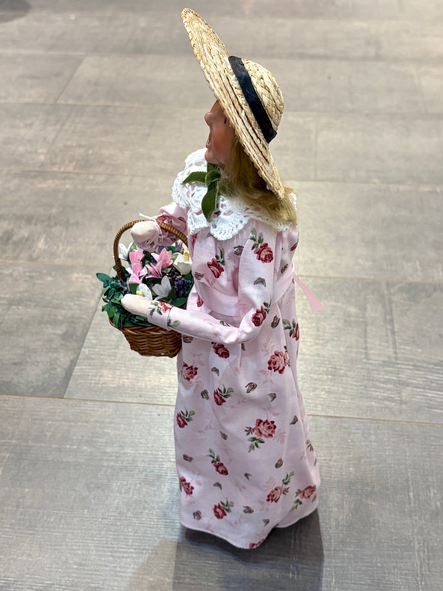 Woman With Flowers