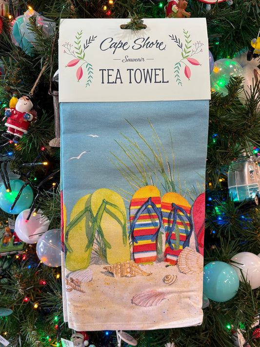 Flip Flop Beach Towel