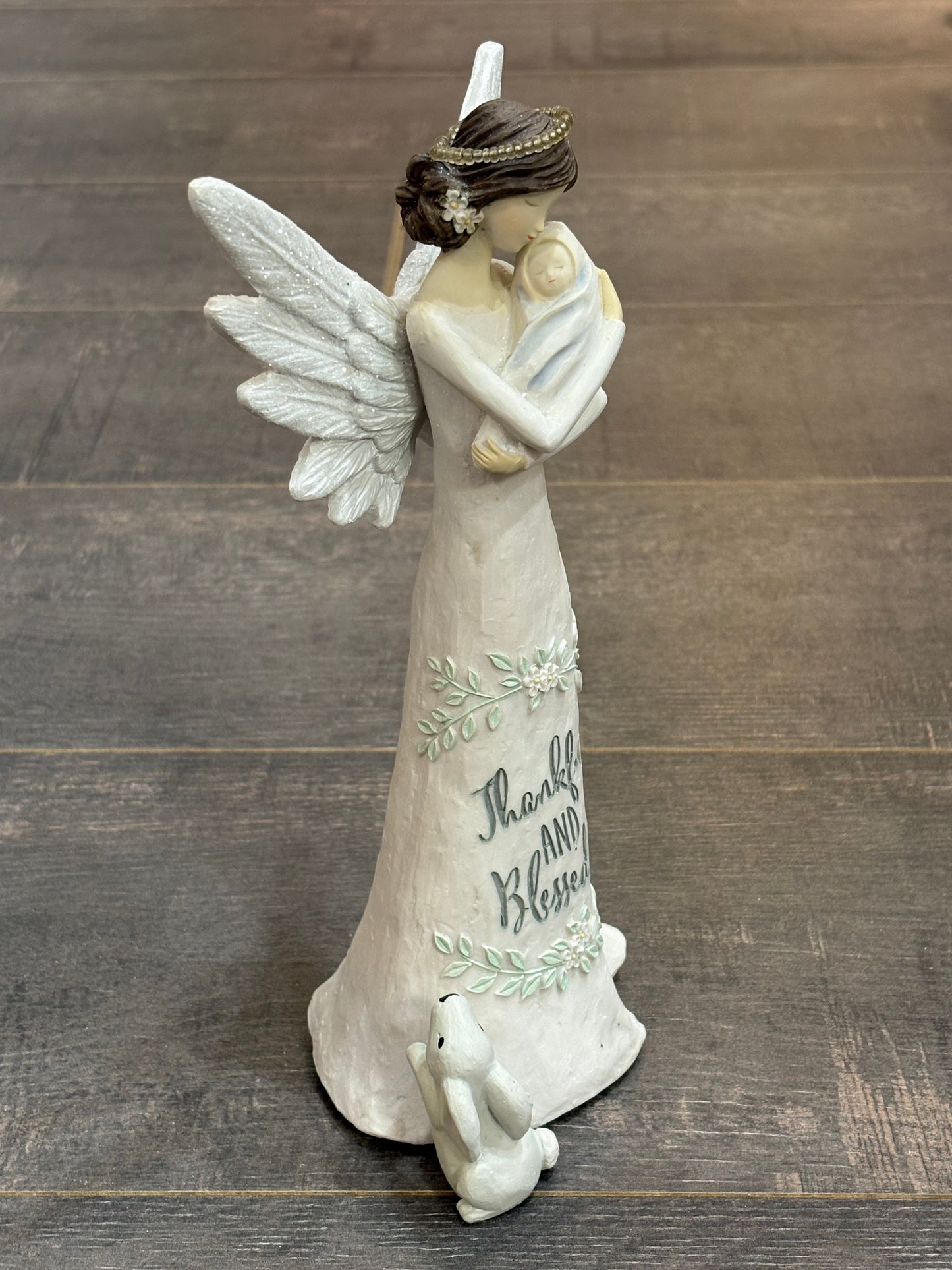 Guardian Angel Bless Baby Figurine