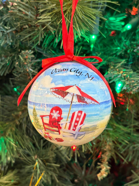 Festive Chairs Ball Ornament