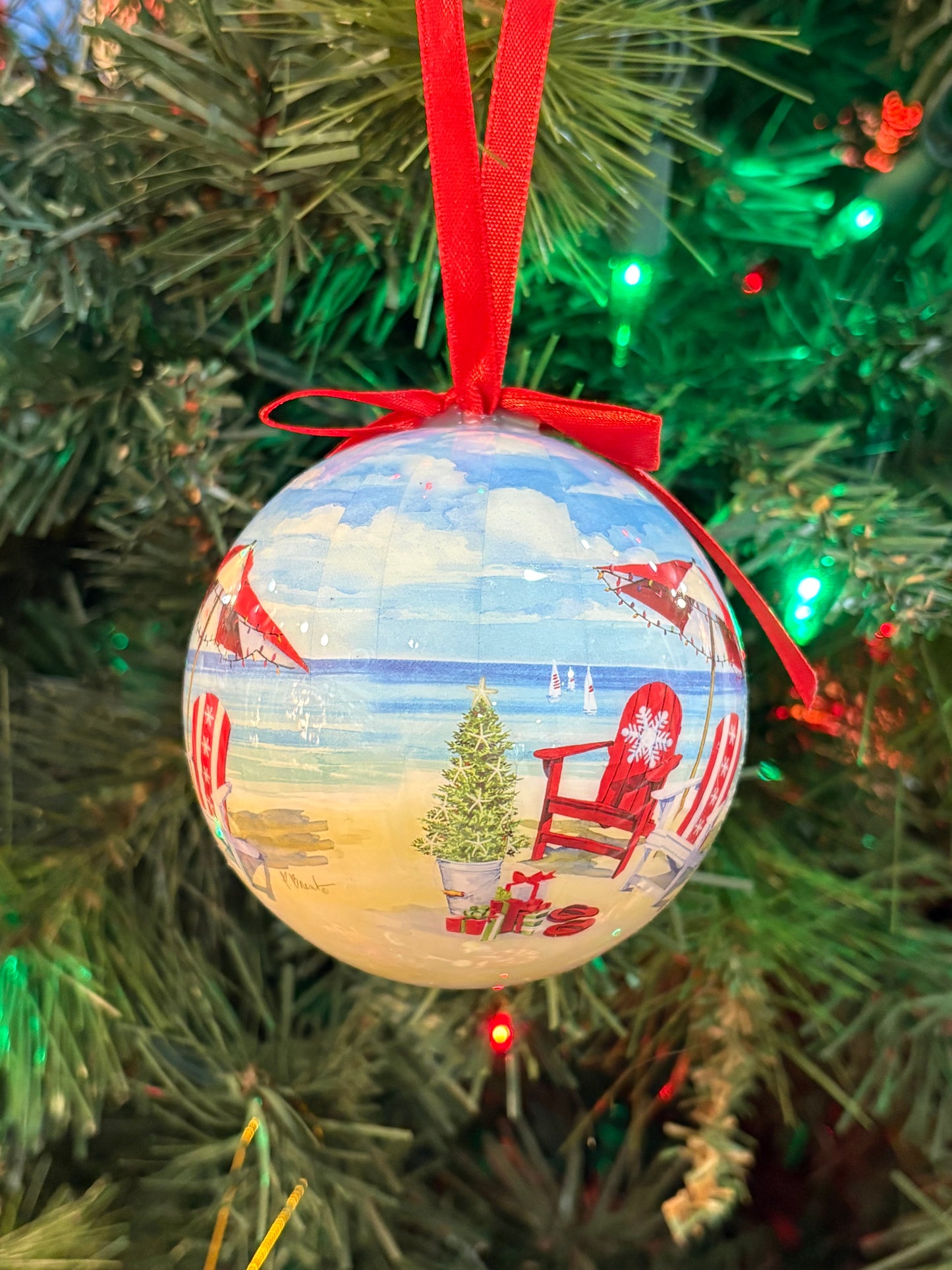Festive Chairs Ball Ornament