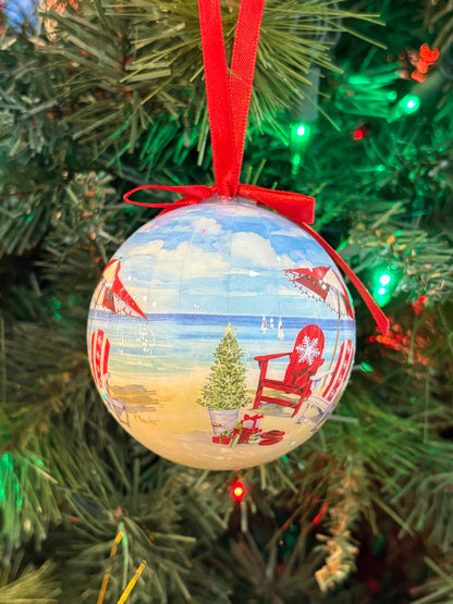Festive Chairs Ball Ornament