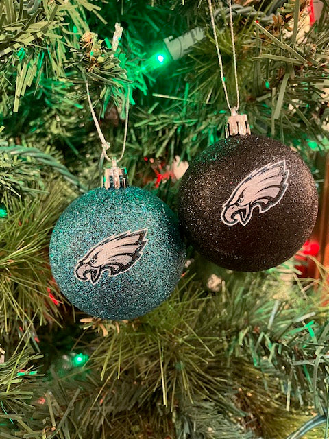 Eagles Glitter Ball Ornament