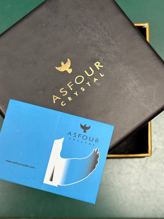 Asfour Crystal Star Egyptian Glass Ornament