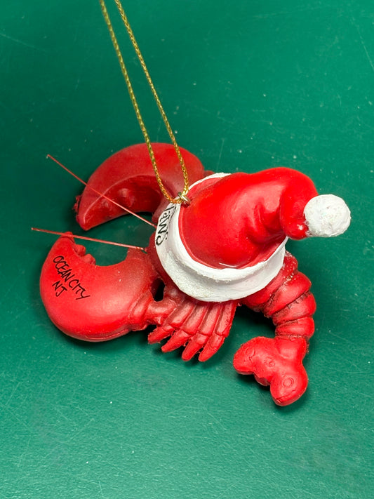 Santa Claws Lobster Ornament