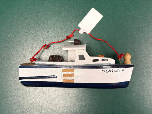 Lobster Boat Ornament