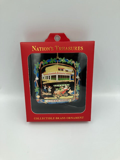 Manco & Manco Santa Ornament