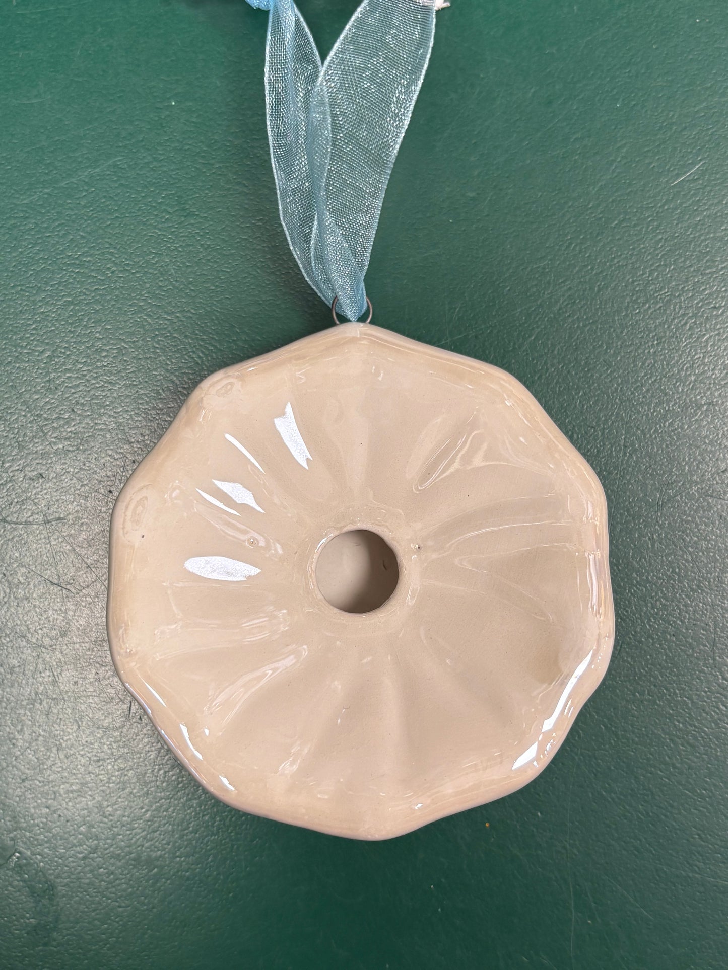Pearlized Sand Dollar Ornament