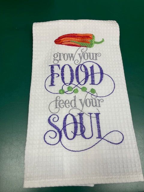 Grow Your Food Towel