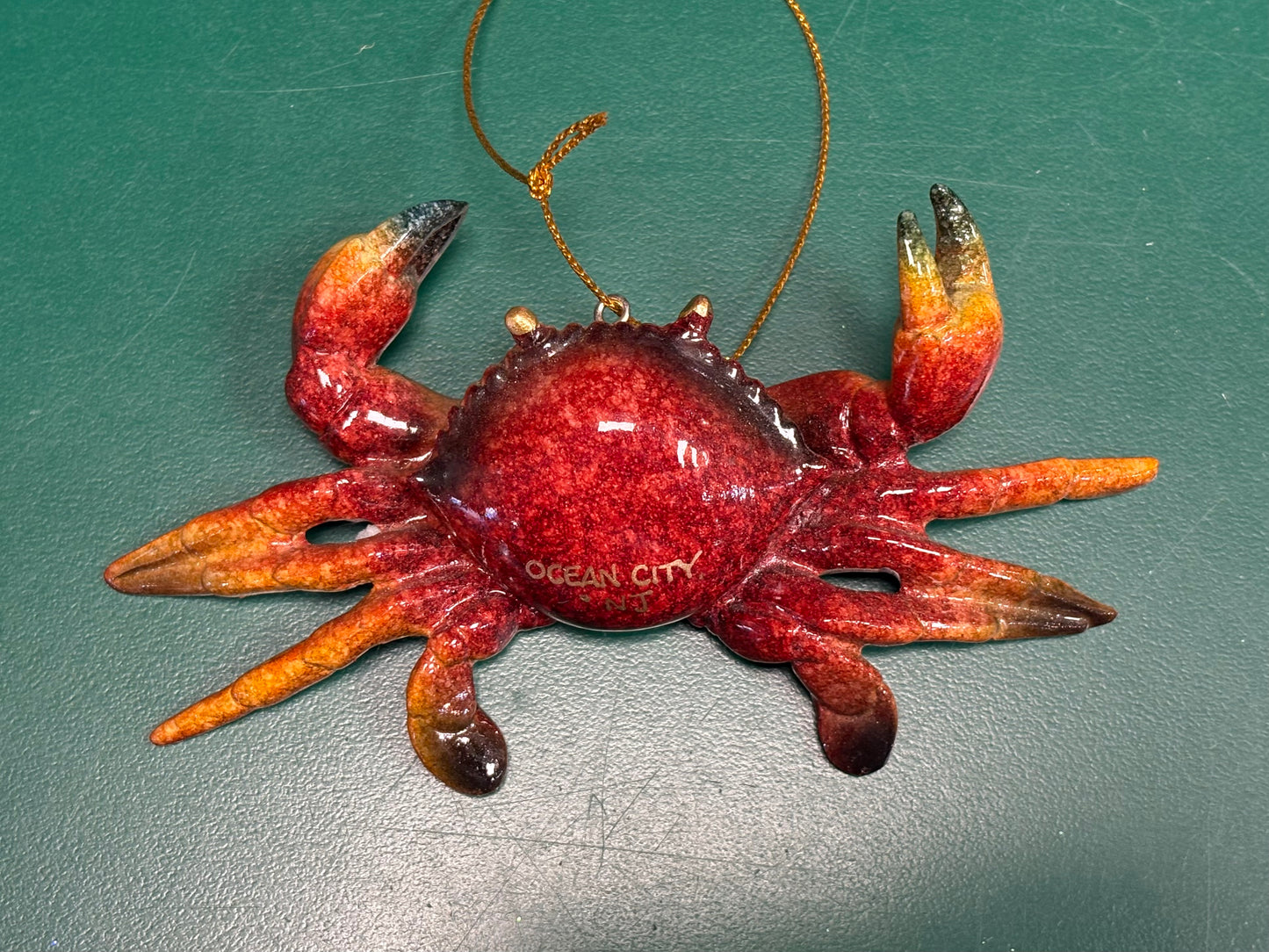 Red Crab Ornament
