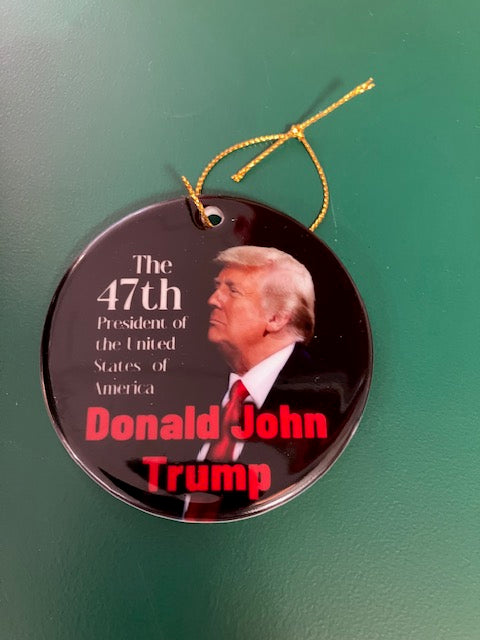 Trump 47th President Ornament