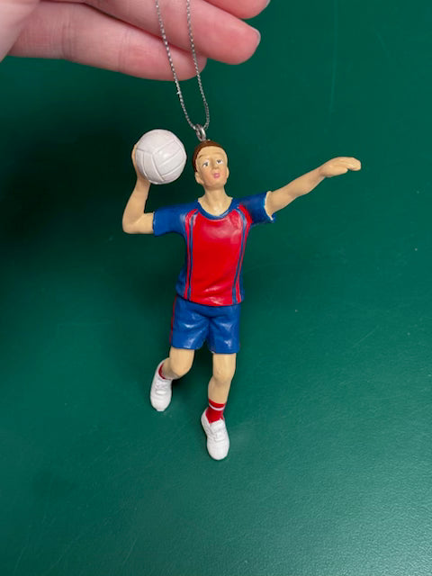 Volleyball Male Player Ornament
