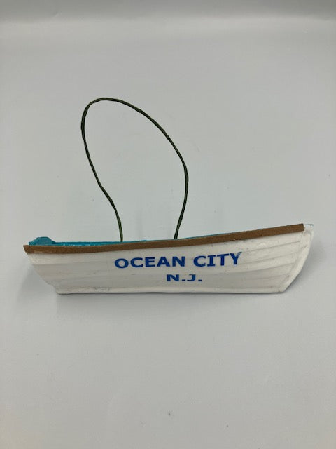 OC Lifeguard Boat Ornament