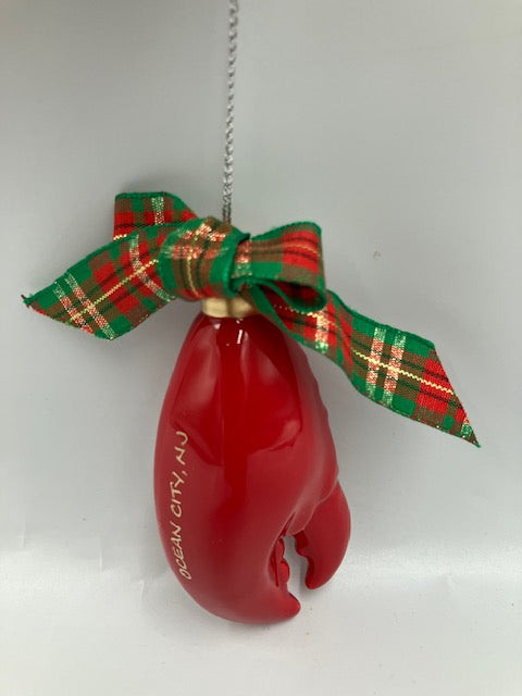 Lobster Claw Ornament
