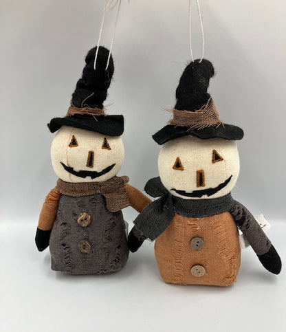 Pumpkin Head Ornament