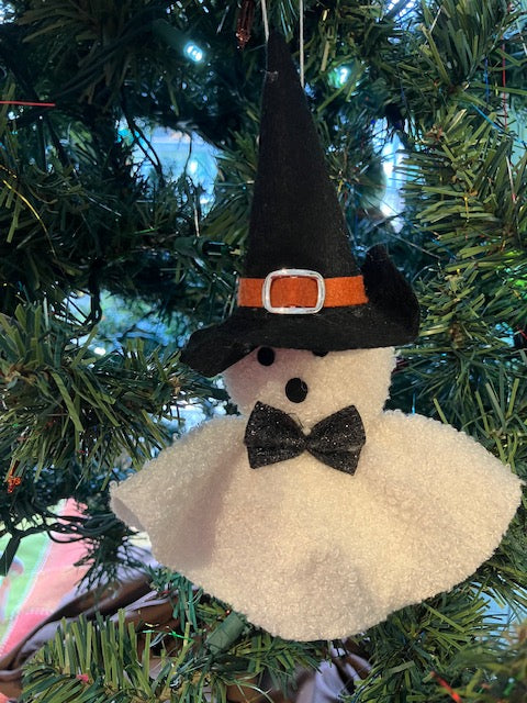 Plush Ghost Ornament